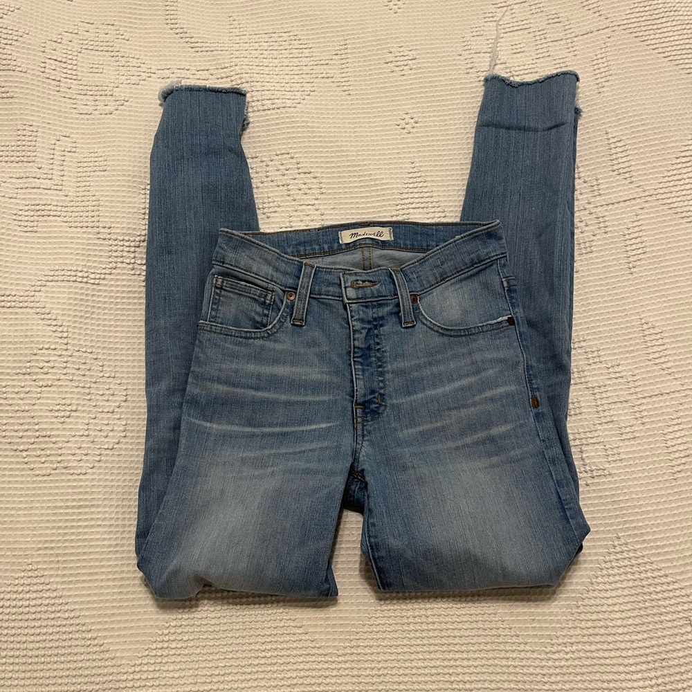 Madewell Jeans 9” High-rise Skinny Size 24
